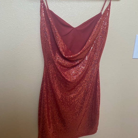 Sequin mini dress - Picture 7 of 8